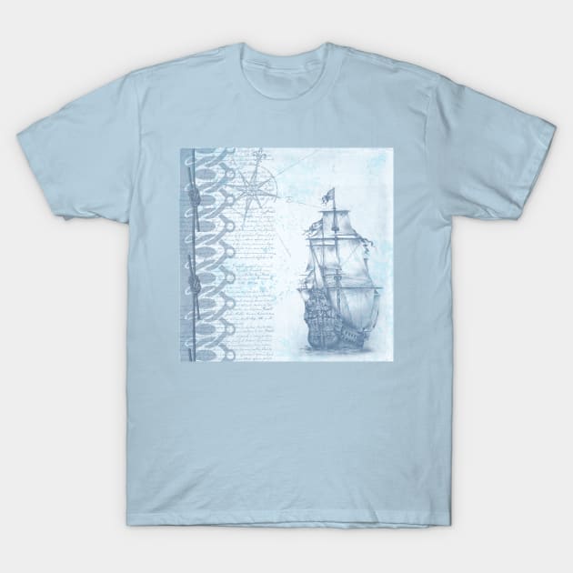 Sailing Ship T-Shirt by Unicorno